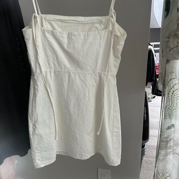 Zara white summer dress - Picture 2 of 4